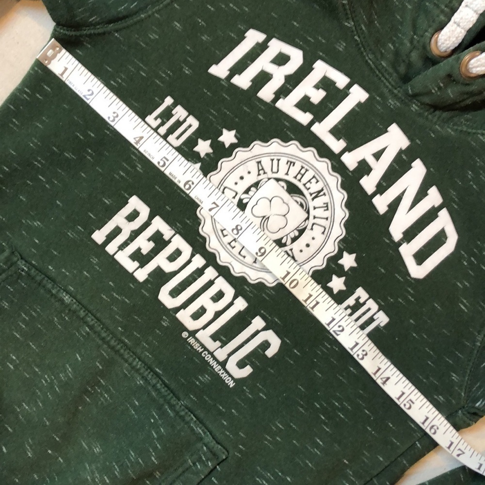 Urban Irish Green Heavy Hoodie 12-13 - Picture 5 of 5
